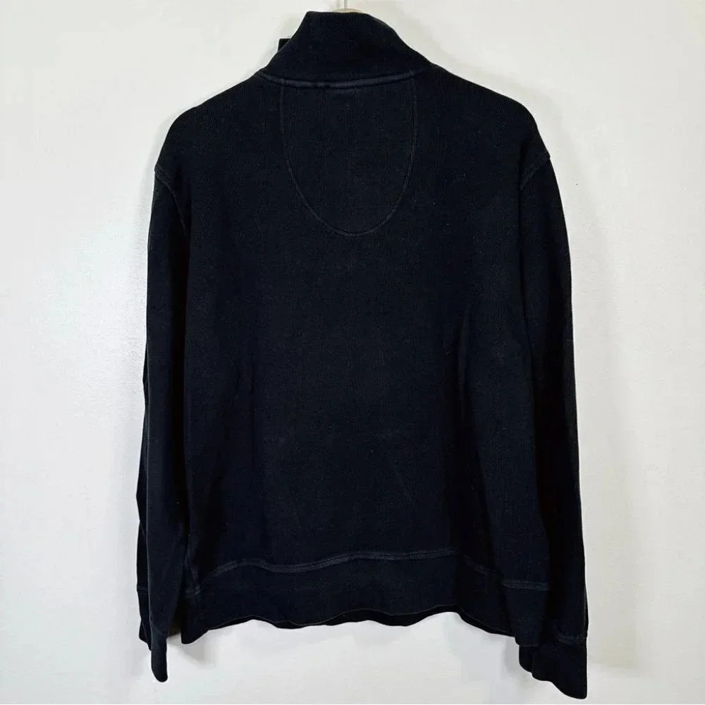 Hugo Boss  Cotton Half Zip Ribbed Sweater - Picture 15 of 15